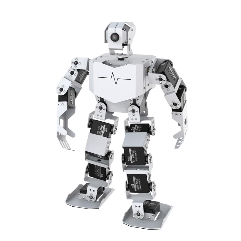 HIWONDER Humanoid Robot with ChatGPT Multimodal AI Models AI Embodied Intelligent Vision Scene Voice Understanding 20DOF Educational Robotic Kit Python Programming, TonyPi