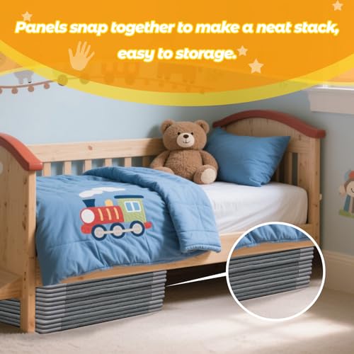 Magnetic Fort Building Panels 16PCS Creative Construction Toy Set for Kids