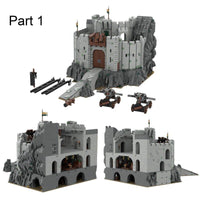 UCS Helm's Deep Modular Building Blocks Set 15830 Pieces Castle MOC Building Toy
