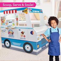 Ice Cream Truck Wooden Playset