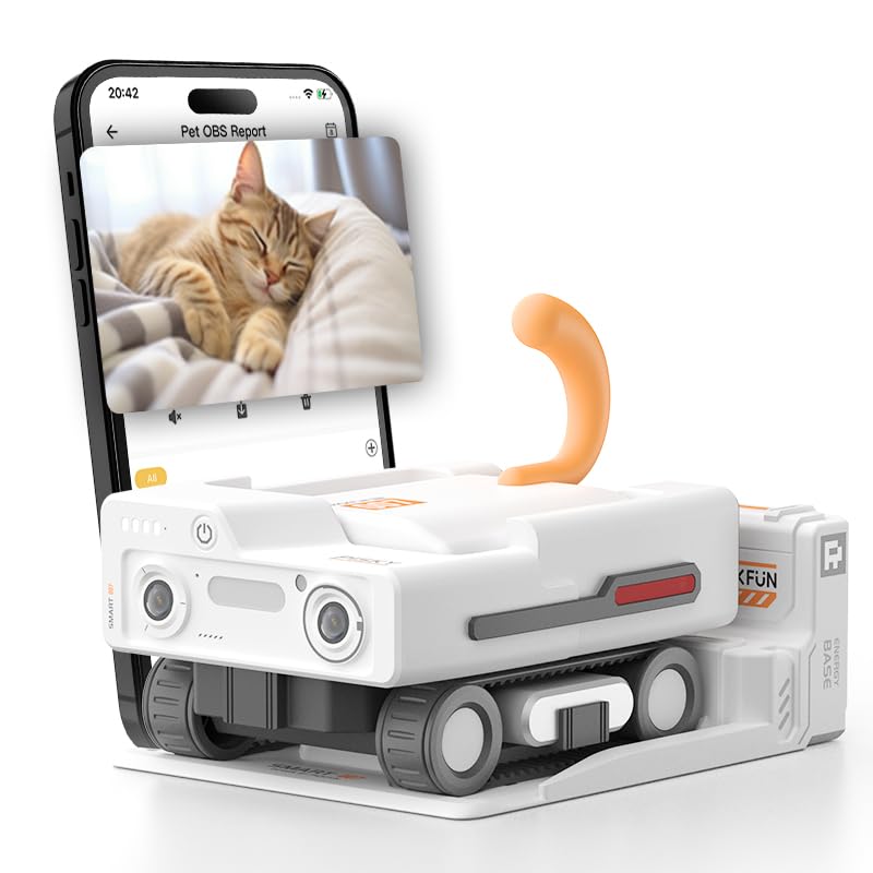 AI Pet Camera Rover with Auto Tracking
