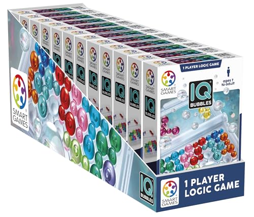 IQ Bubbles Travel Logic Puzzle 120 Challenges, 12 Games Set