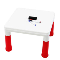 3-in-1 Block Play & Drawing Table