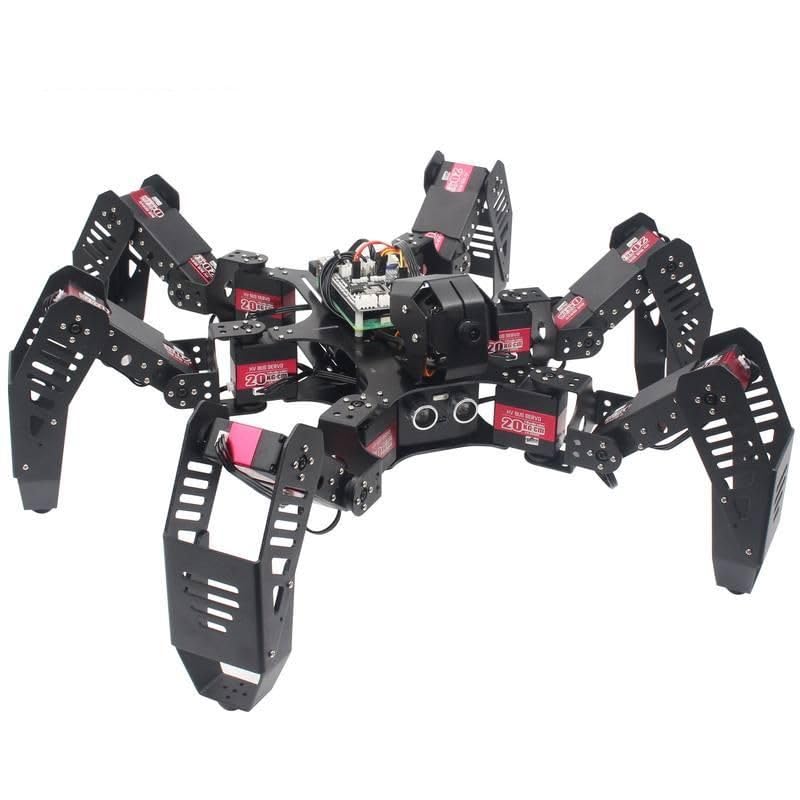 18DOF Hexapod Robot Kit for Raspberry Pi 4B DIY Educational Spider Robot