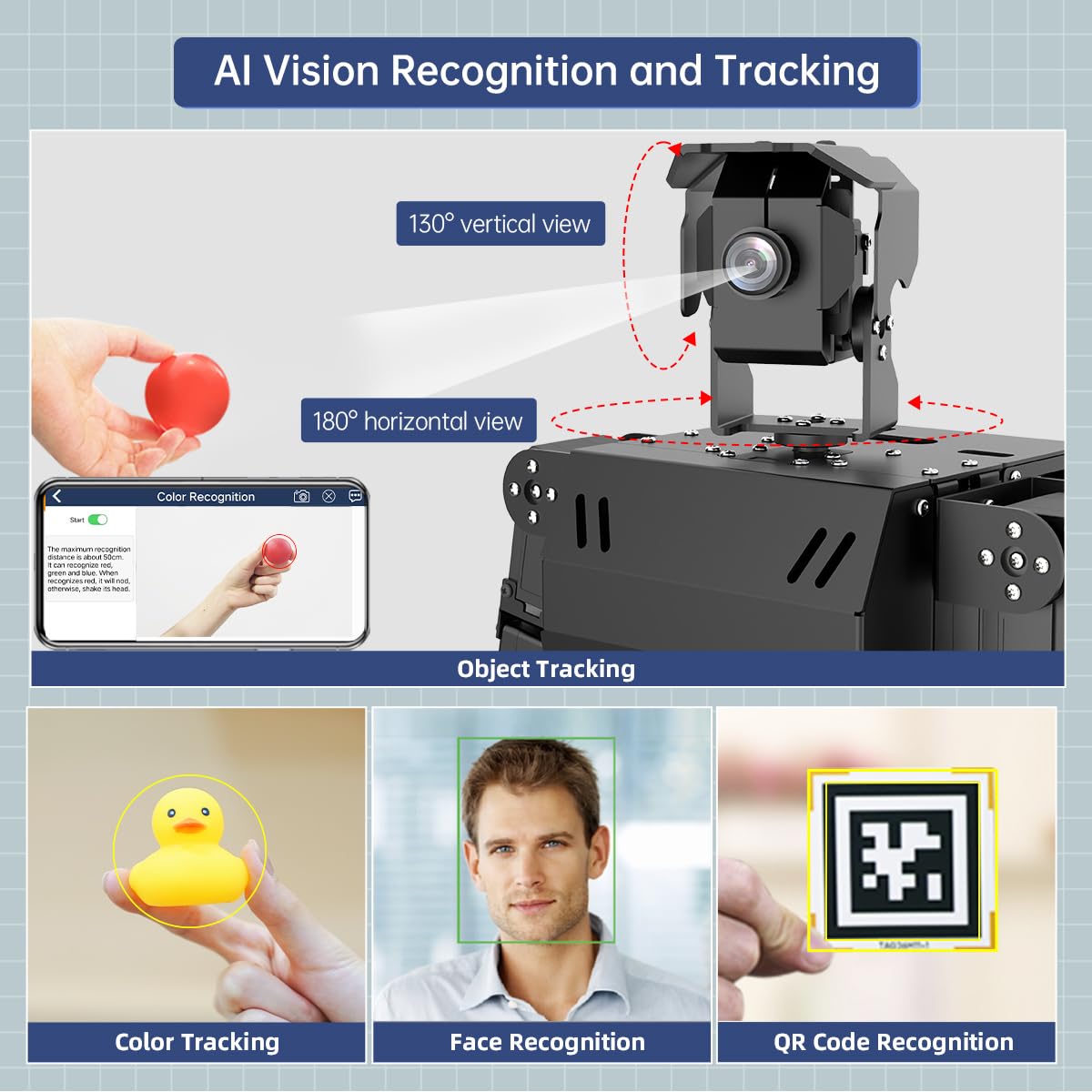 HIWONDER AiNex ROS Education AI Vision Humanoid Robot