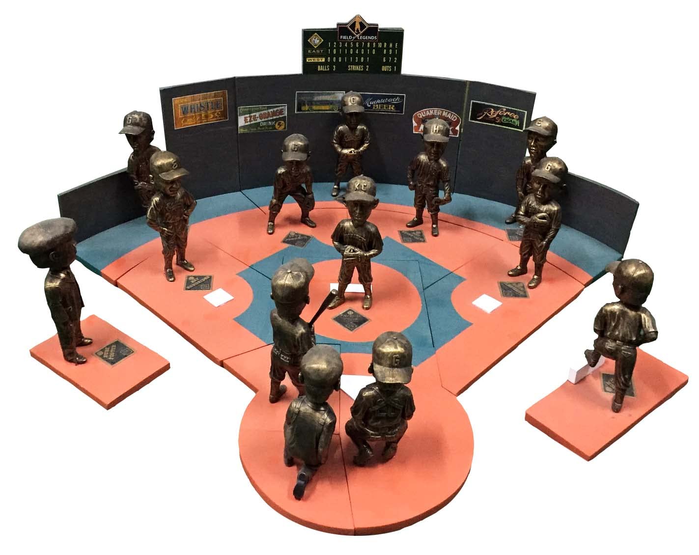 Negro Leagues Legends Puzzle Set 13 Pieces - Limited Edition Baseball History Puzzle