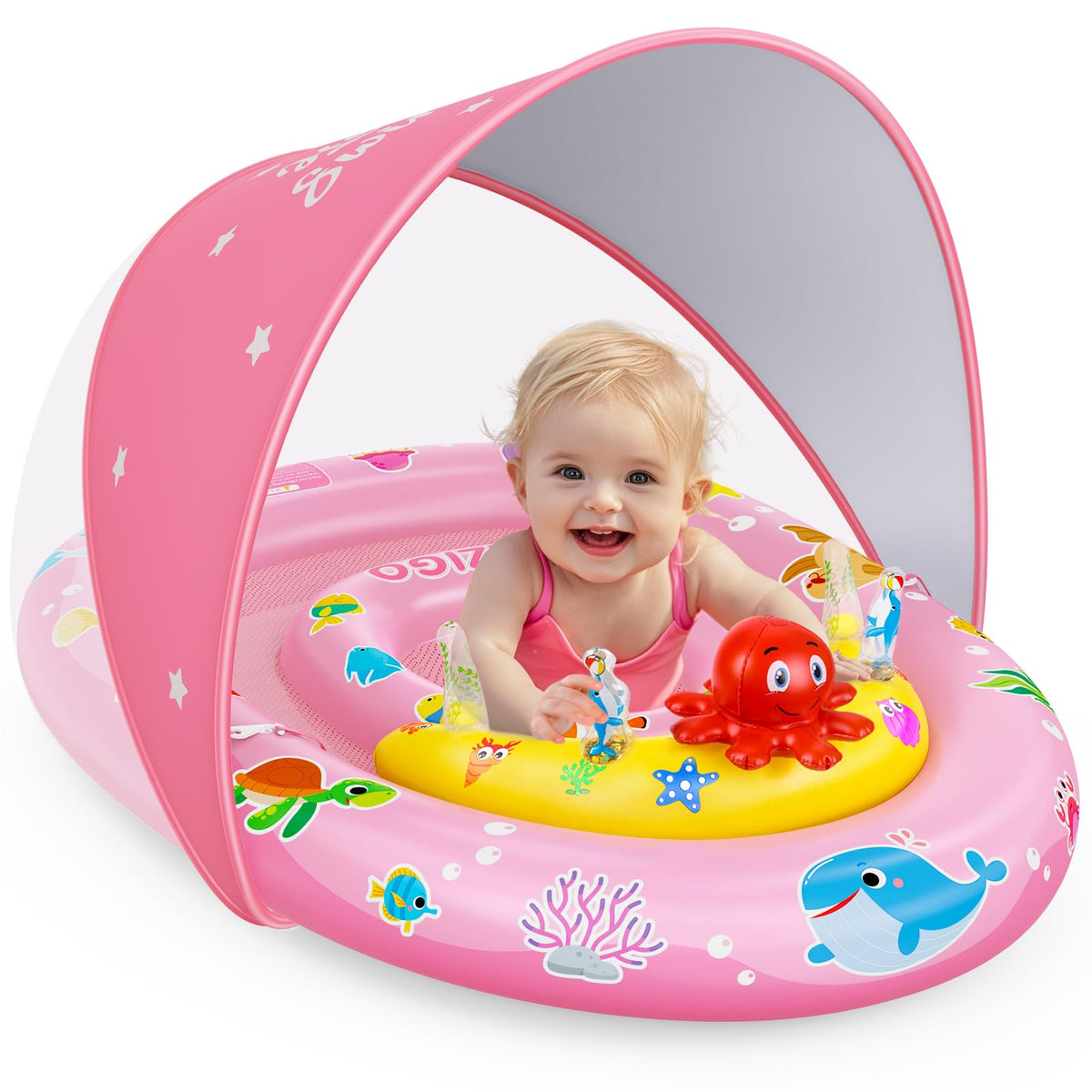 EZIGO Baby Pool Float Canopy UPF50+