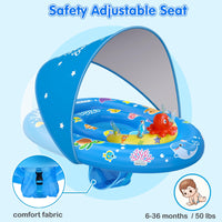 EZIGO Baby Pool Float Canopy UPF50+