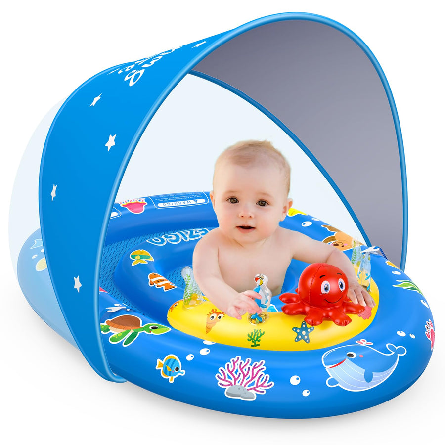 EZIGO Baby Pool Float Canopy UPF50+