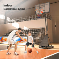 Portable Adjustable Basketball Hoop System