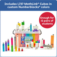 Numberblocks Math Learning Set Counting Blocks Preschool Educational Toys
