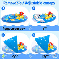 EZIGO Baby Pool Float Canopy UPF50+
