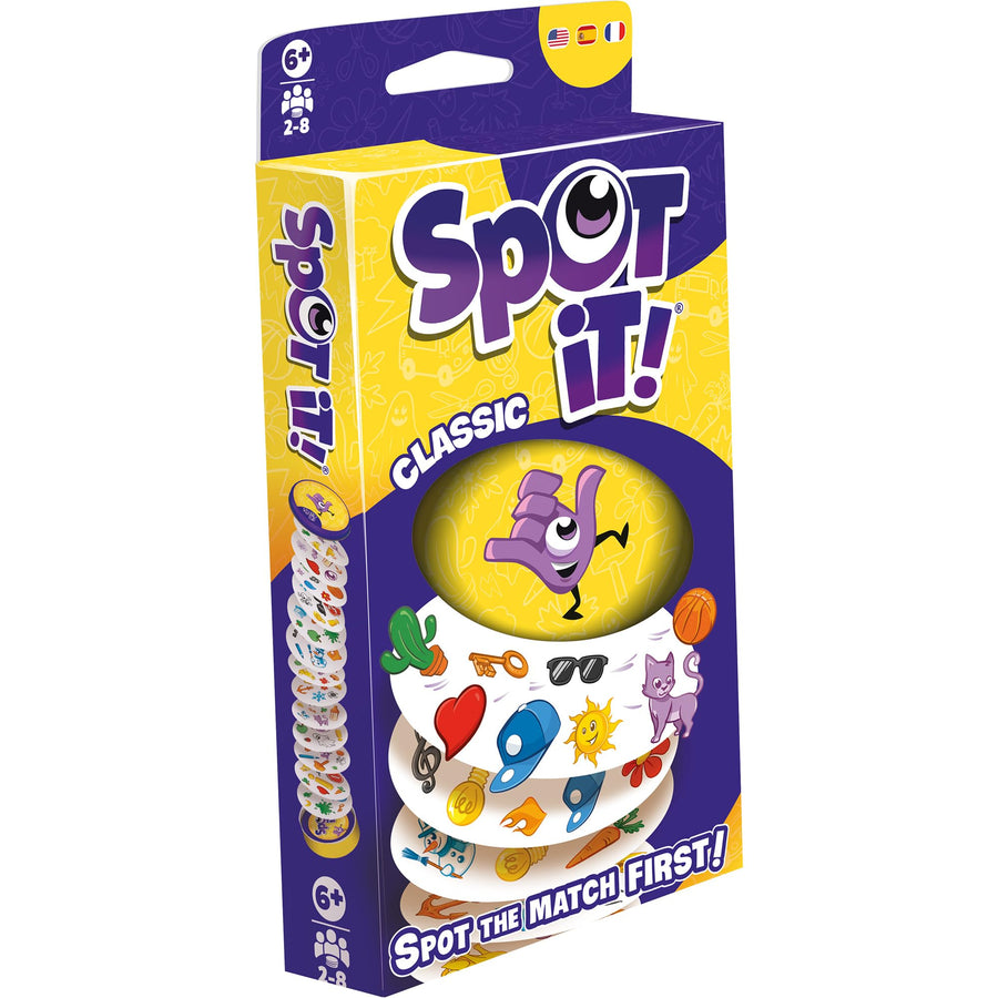 Spot It! Classic Visual Card Game