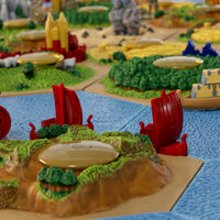3D Seafarers & Cities Expansion Board Game