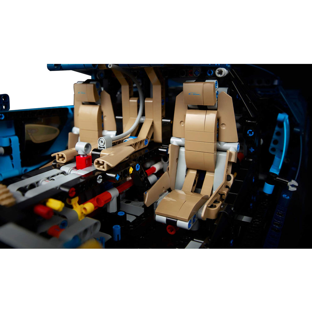 Bugatti Chiron Technic Race Car Building Kit 3599 Pieces Engineering Model Toy for Adults
