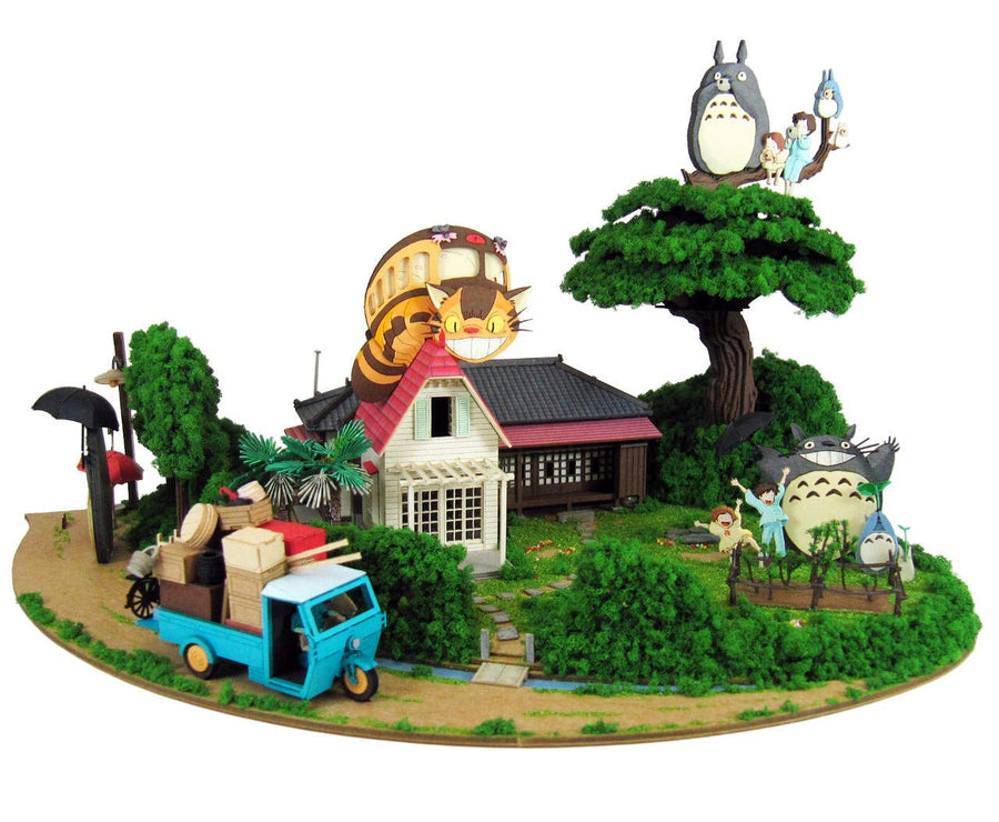 Sankei Studio Ghibli My Neighbor Totoro Diorama Paper Craft Kit