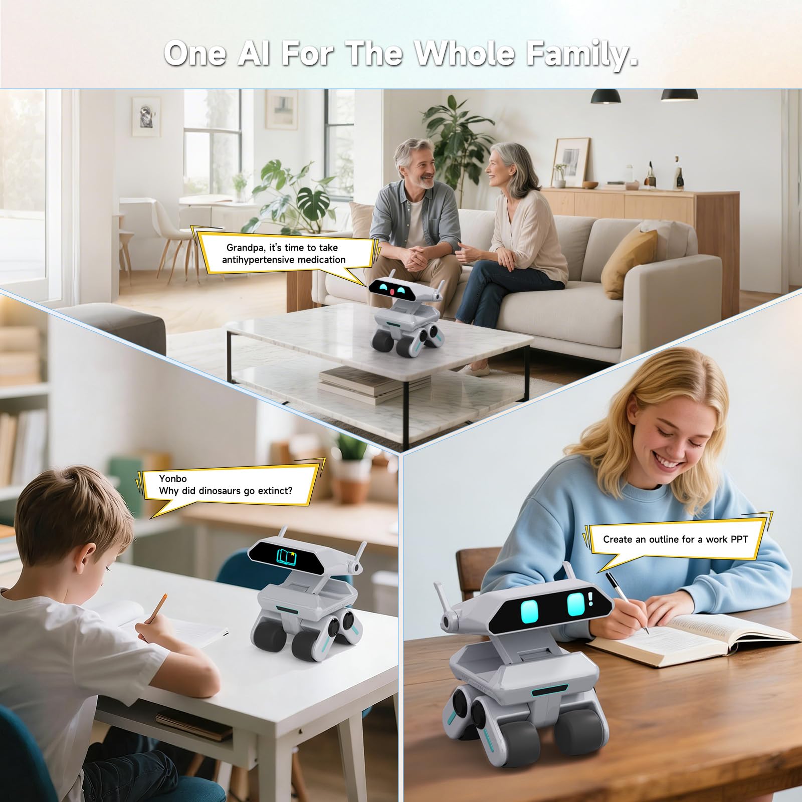 AI Robot for Kids with ChatGPT STEM Learning Companion Educational Toy