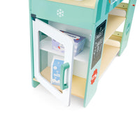 3-in-1 Wooden Supermarket Play Center