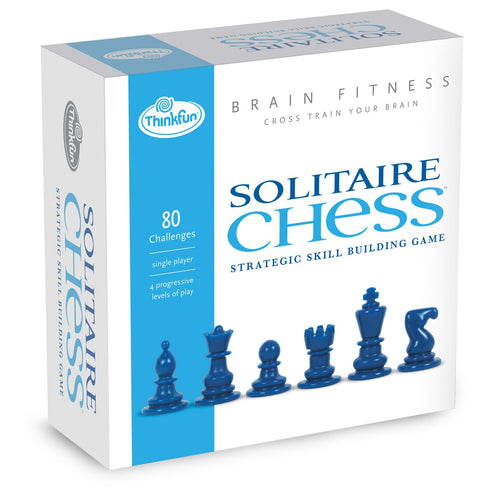 Brain Fitness Solitaire Chess Logic Puzzle Game for Kids & Adults