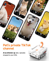 AI Pet Camera Rover with Auto Tracking