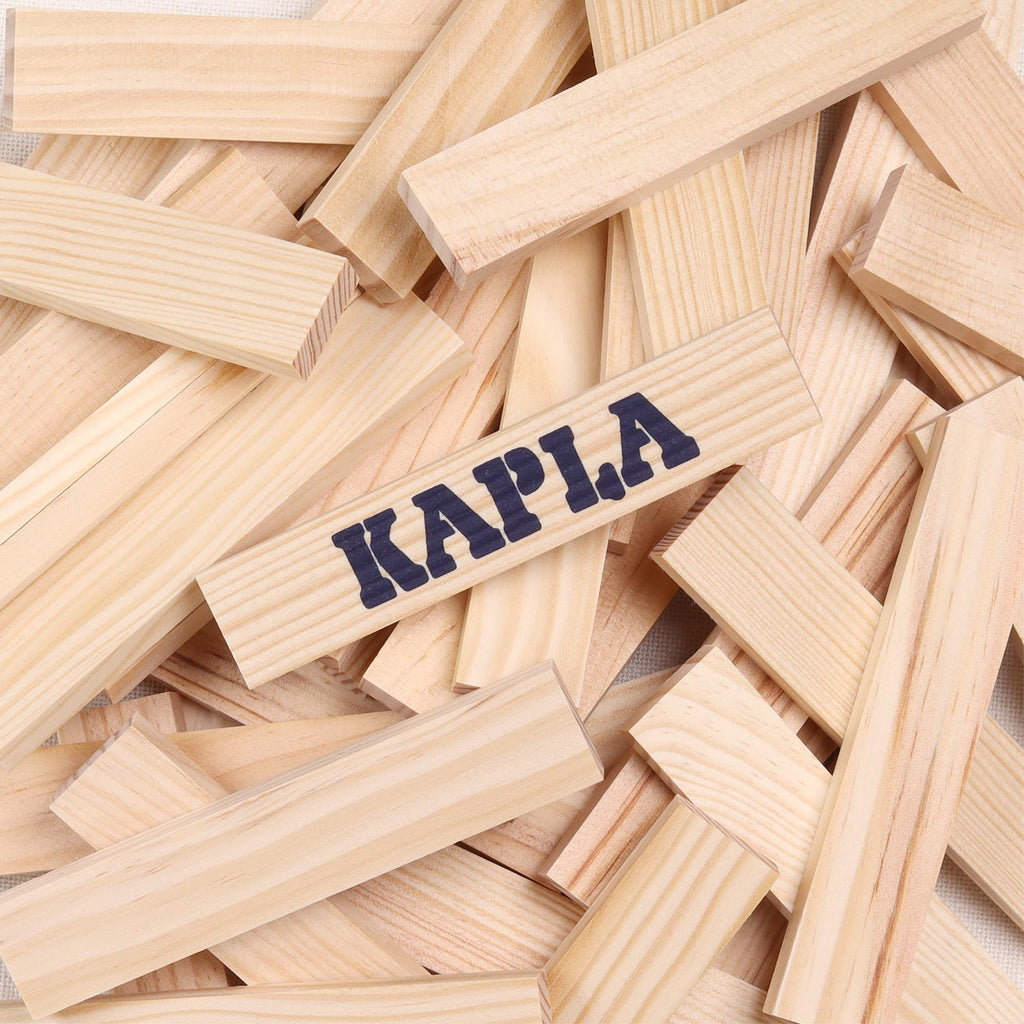 KAPLA Wooden Construction Set - 1000 Building Planks in a Chest