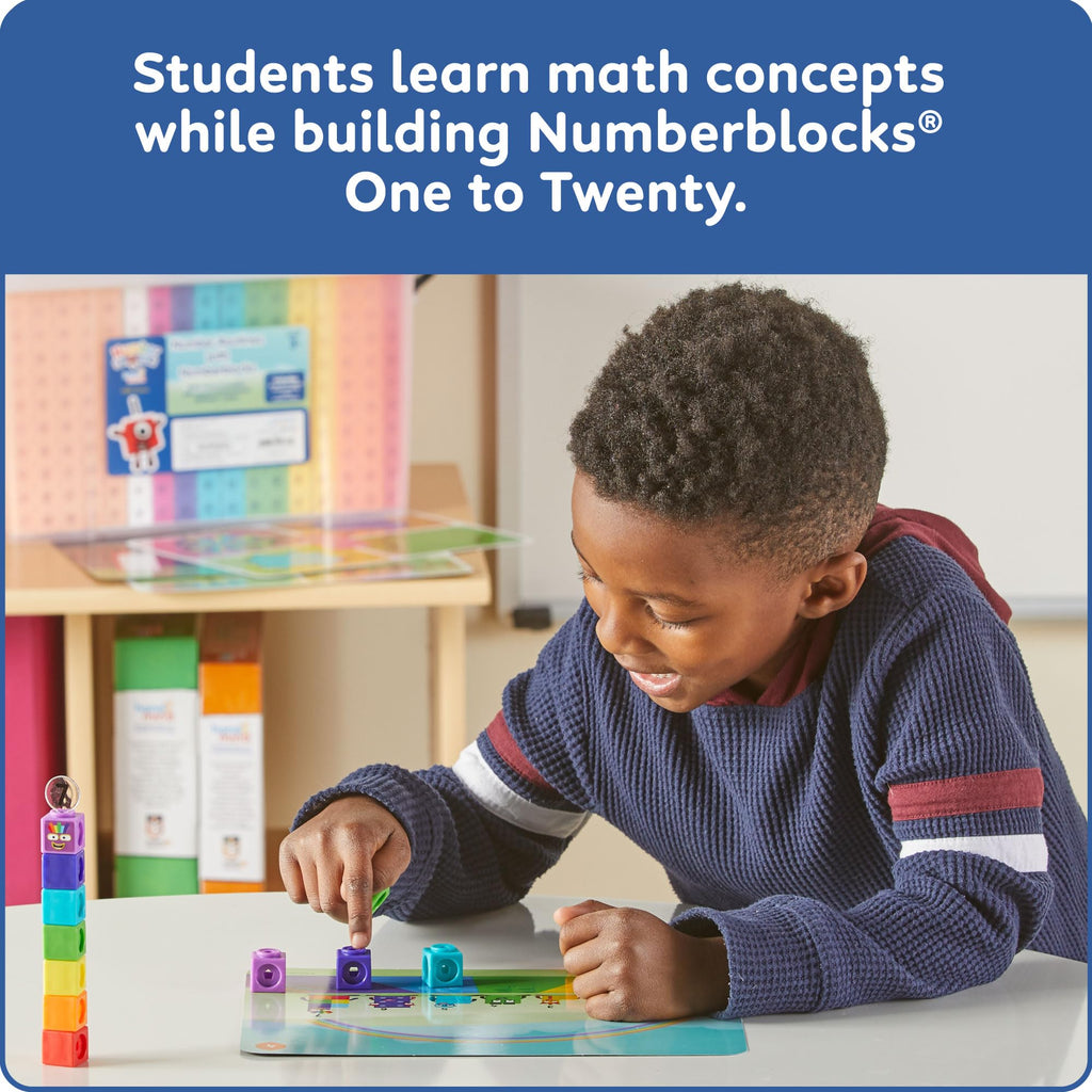 Numberblocks Math Learning Set Counting Blocks Preschool Educational Toys