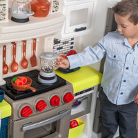 Kids Pretend Play Kitchen Set with Accessories