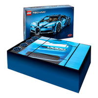Bugatti Chiron Technic Race Car Building Kit 3599 Pieces Engineering Model Toy for Adults