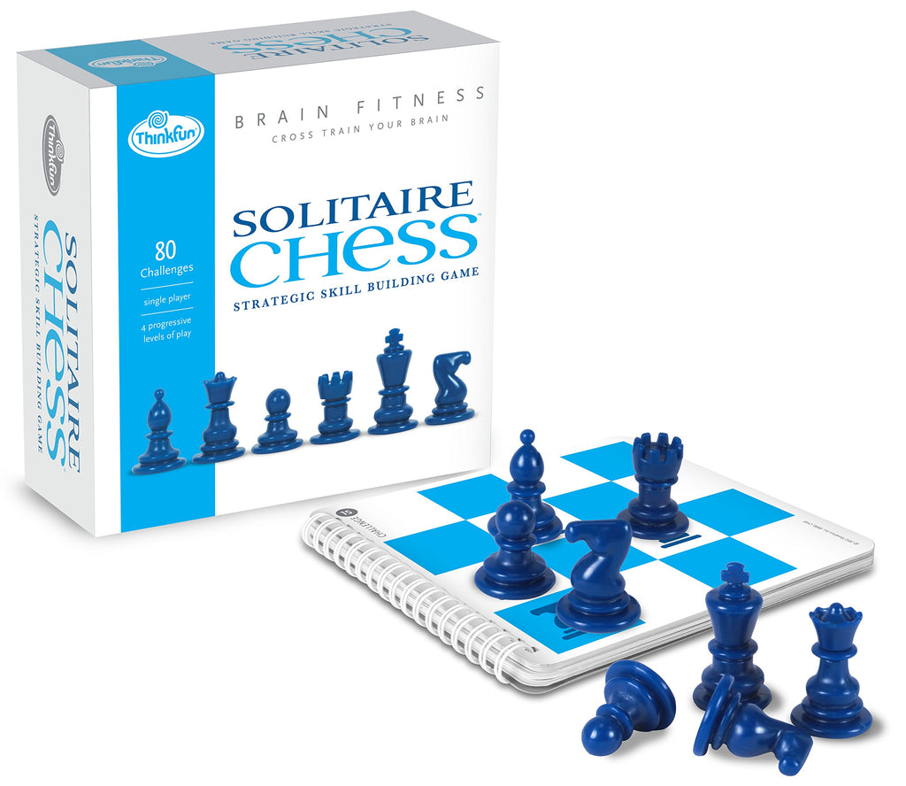 Brain Fitness Solitaire Chess Logic Puzzle Game for Kids & Adults