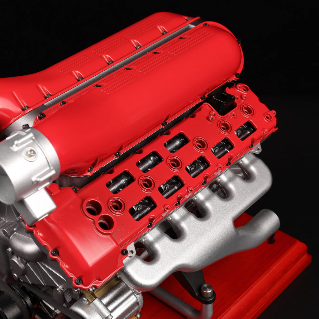 Metal V12 Engine Model Kit 800+ Pieces DIY STEM Building Project