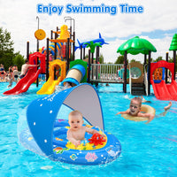 EZIGO Baby Pool Float Canopy UPF50+