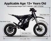 Nexvey Spark Electric Dirt Bike for Kids