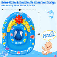EZIGO Baby Pool Float Canopy UPF50+