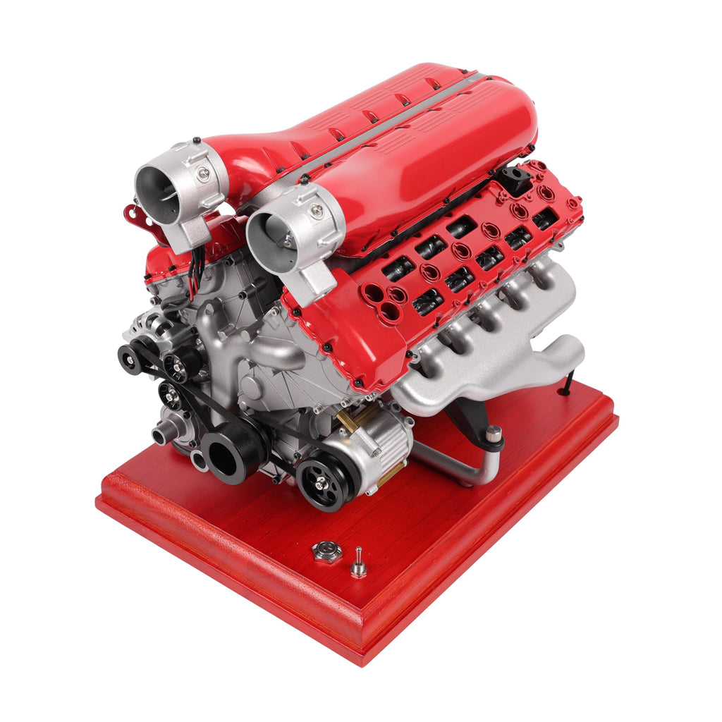 Metal V12 Engine Model Kit 800+ Pieces DIY STEM Building Project