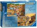 Ravensburger Coastal Retreats 2X 500pc Jigsaw Puzzle