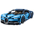 Bugatti Chiron Technic Race Car Building Kit 3599 Pieces Engineering Model Toy for Adults