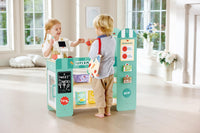 3-in-1 Wooden Supermarket Play Center