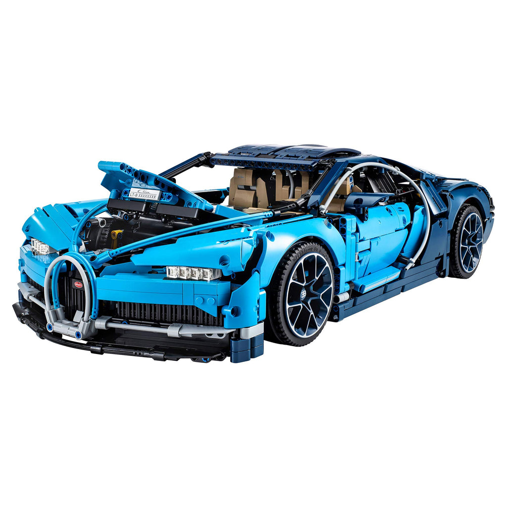 Bugatti Chiron Technic Race Car Building Kit 3599 Pieces Engineering Model Toy for Adults