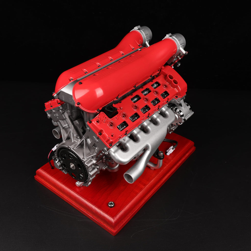 Metal V12 Engine Model Kit 800+ Pieces DIY STEM Building Project