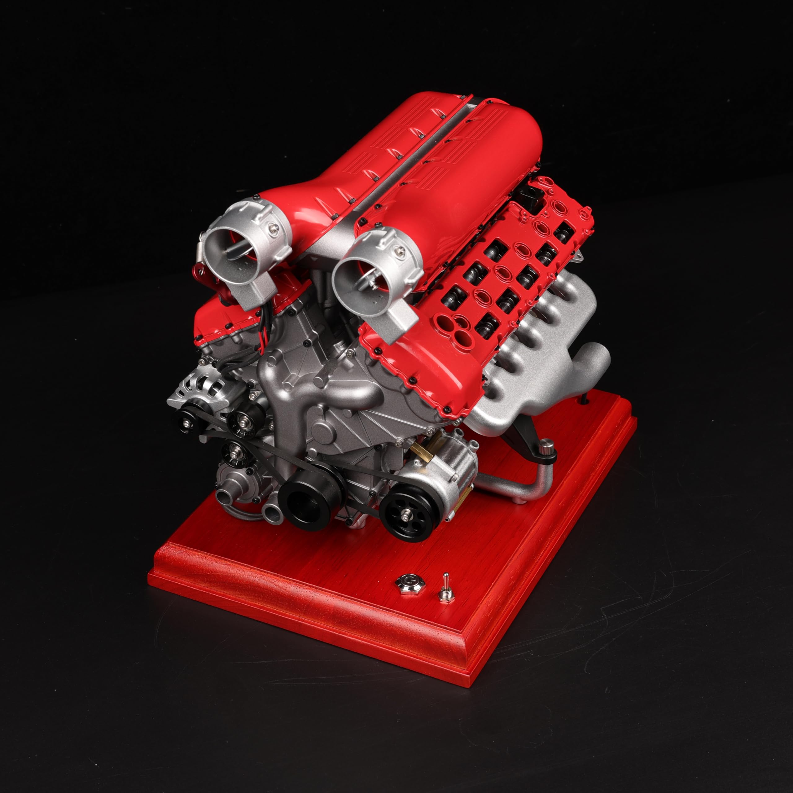 Metal V12 Engine Model Kit 800+ Pieces DIY STEM Building Project