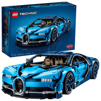 Bugatti Chiron Technic Race Car Building Kit 3599 Pieces Engineering Model Toy for Adults